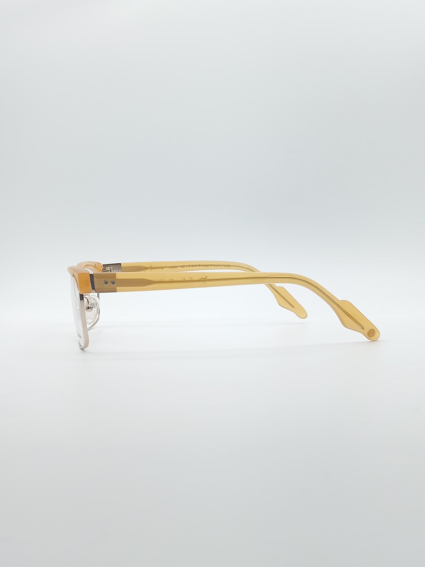 Acetate Yellow Frame Unisex Optics-192