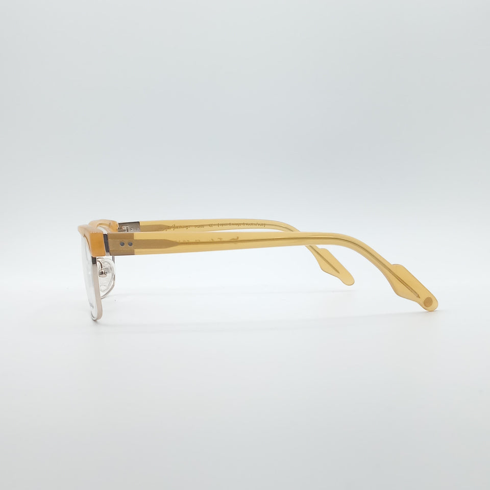 Acetate Yellow Frame Unisex Optics-192