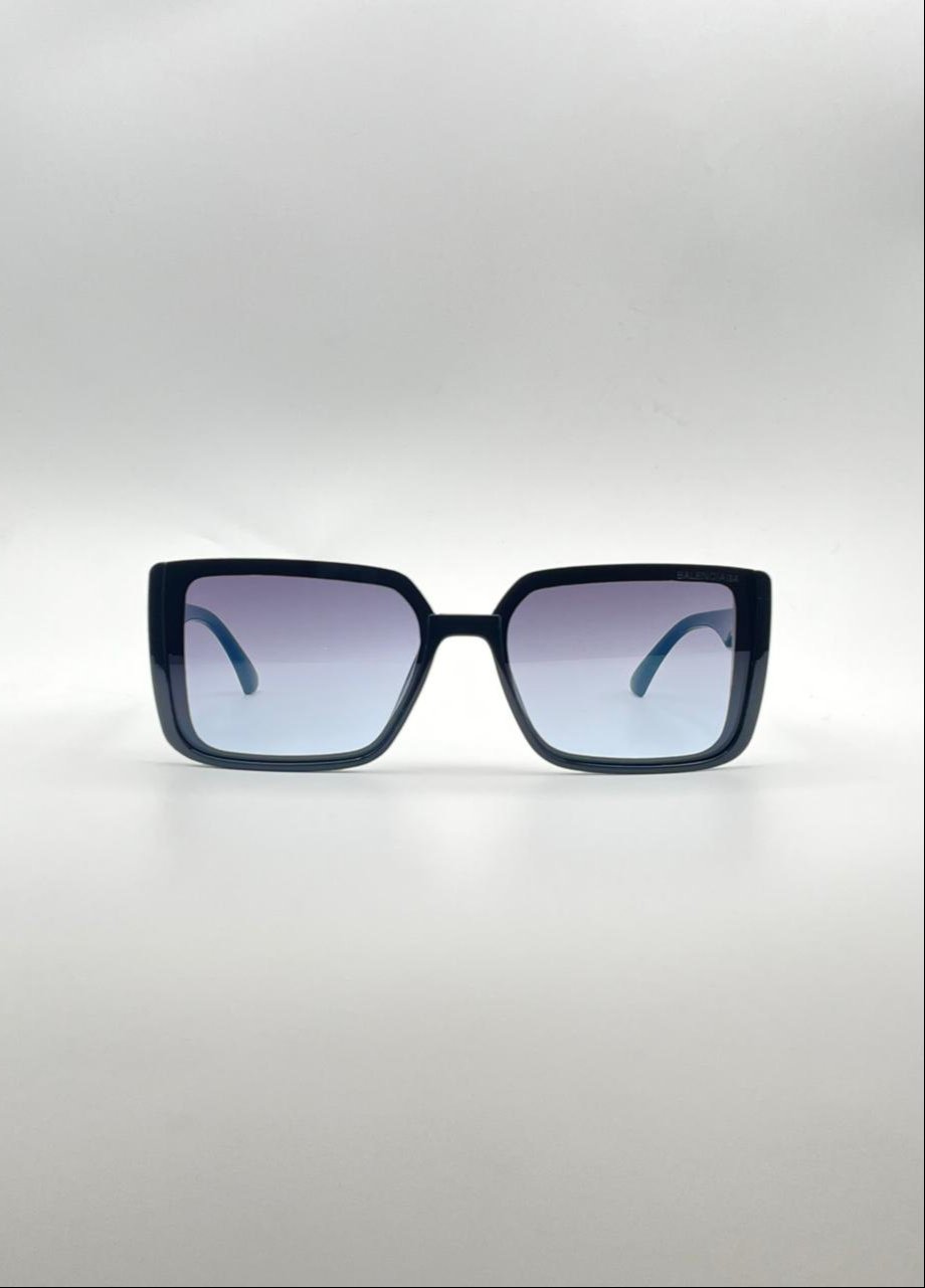 Square Purple Frame Women Sunglasses-120