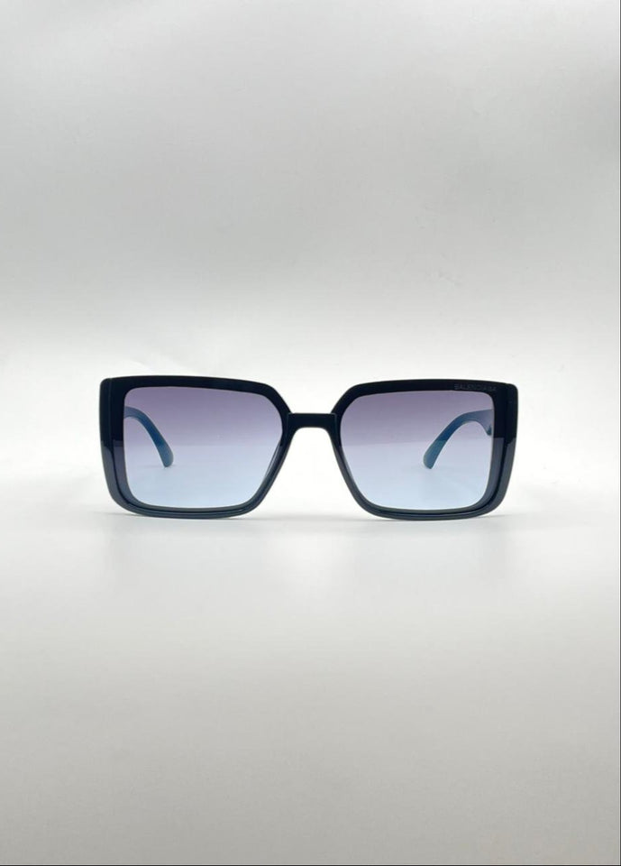 Square Purple Frame Women Sunglasses-120