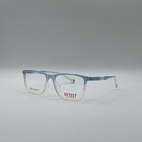 Acetate Translucent Blue & White Frame Kids Optics-294