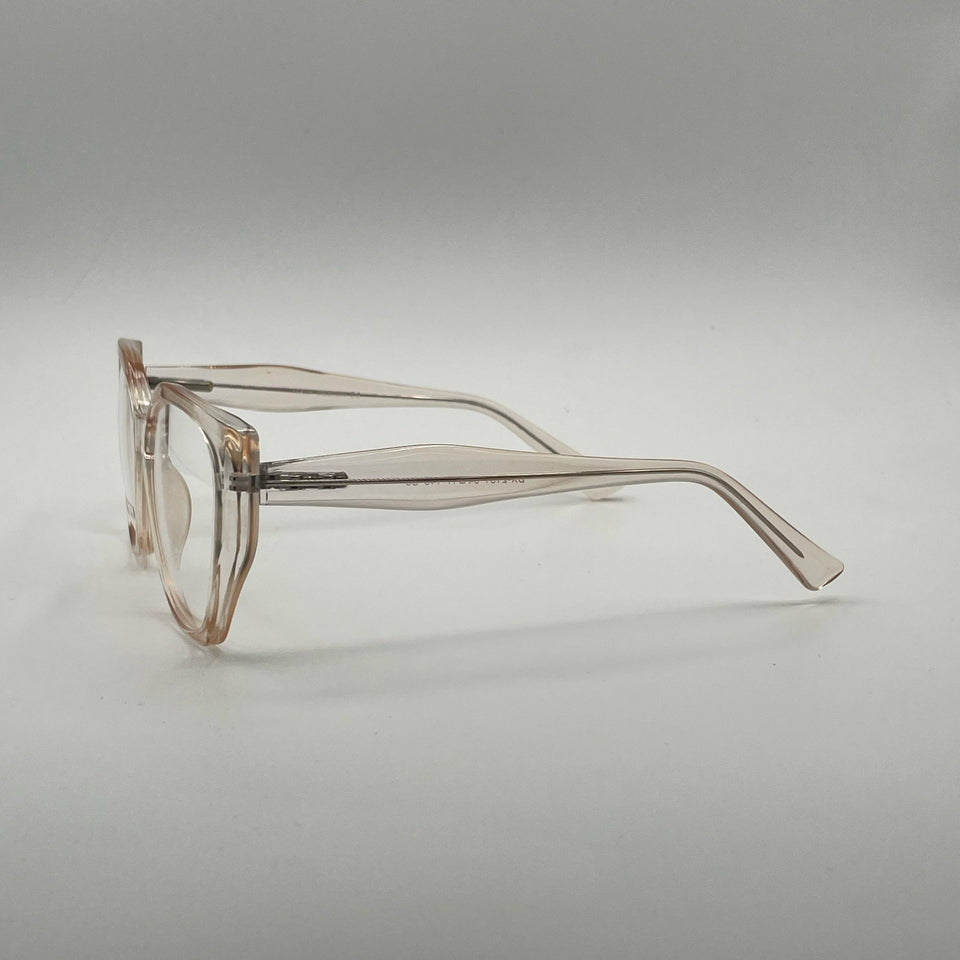 Cat Eye Translucent Frame Women's Optics-357