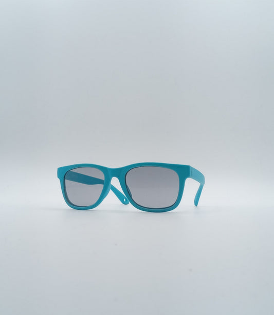 Acetate Blue Frame Kids Sunglasses-058