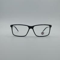 Acetate Black & Grey Frame Men's Optics-206