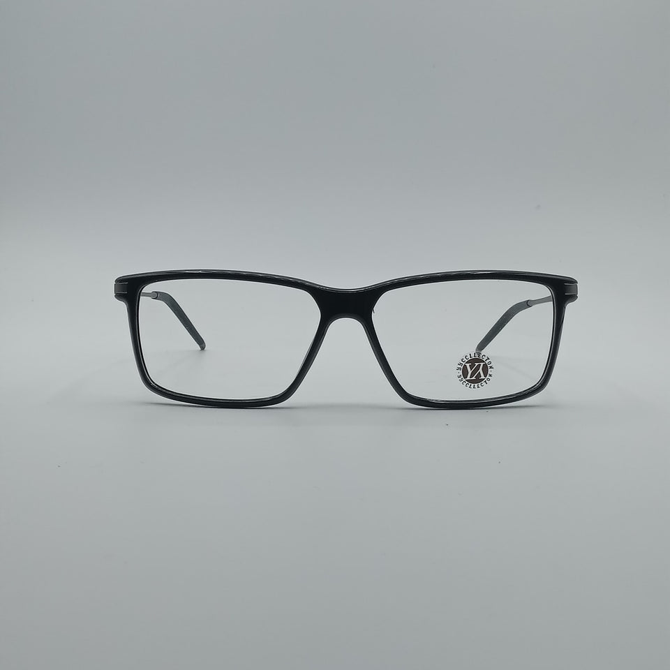 Acetate Black & Grey Frame Men's Optics-206