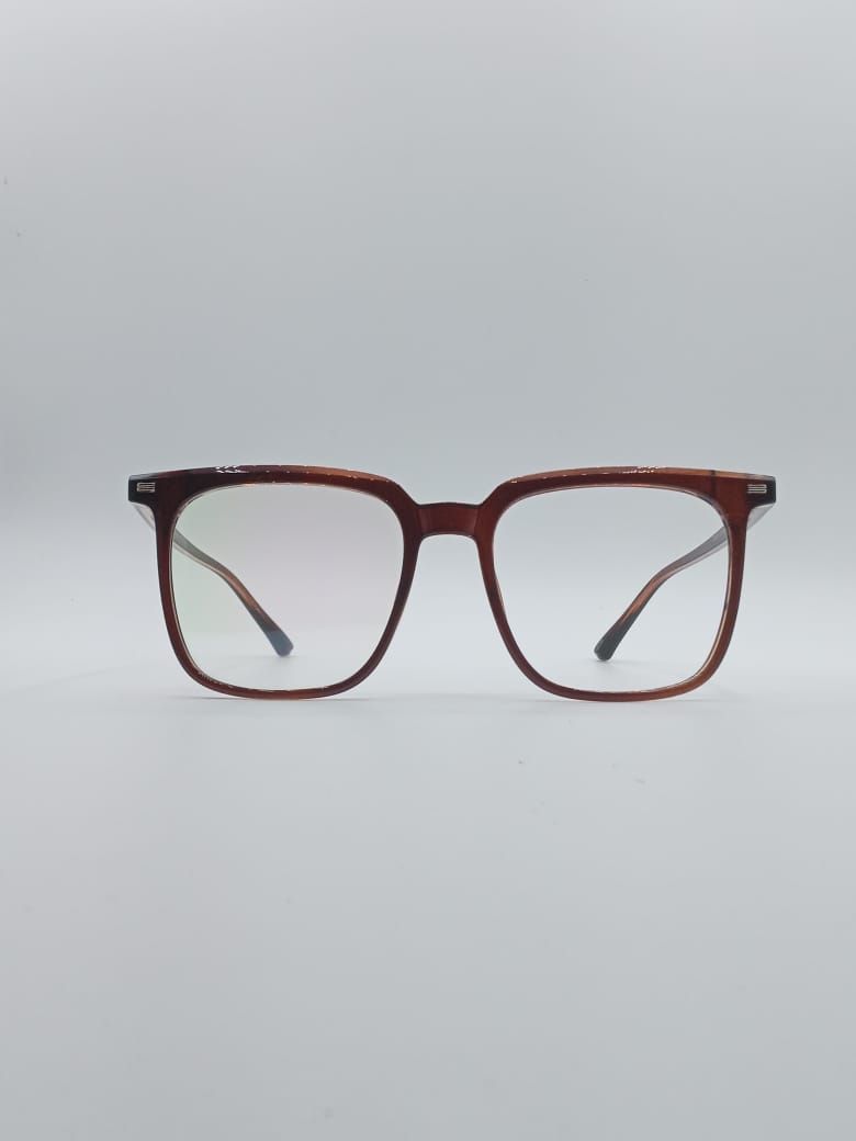 Acetate Brown Frame Men's Optics-078