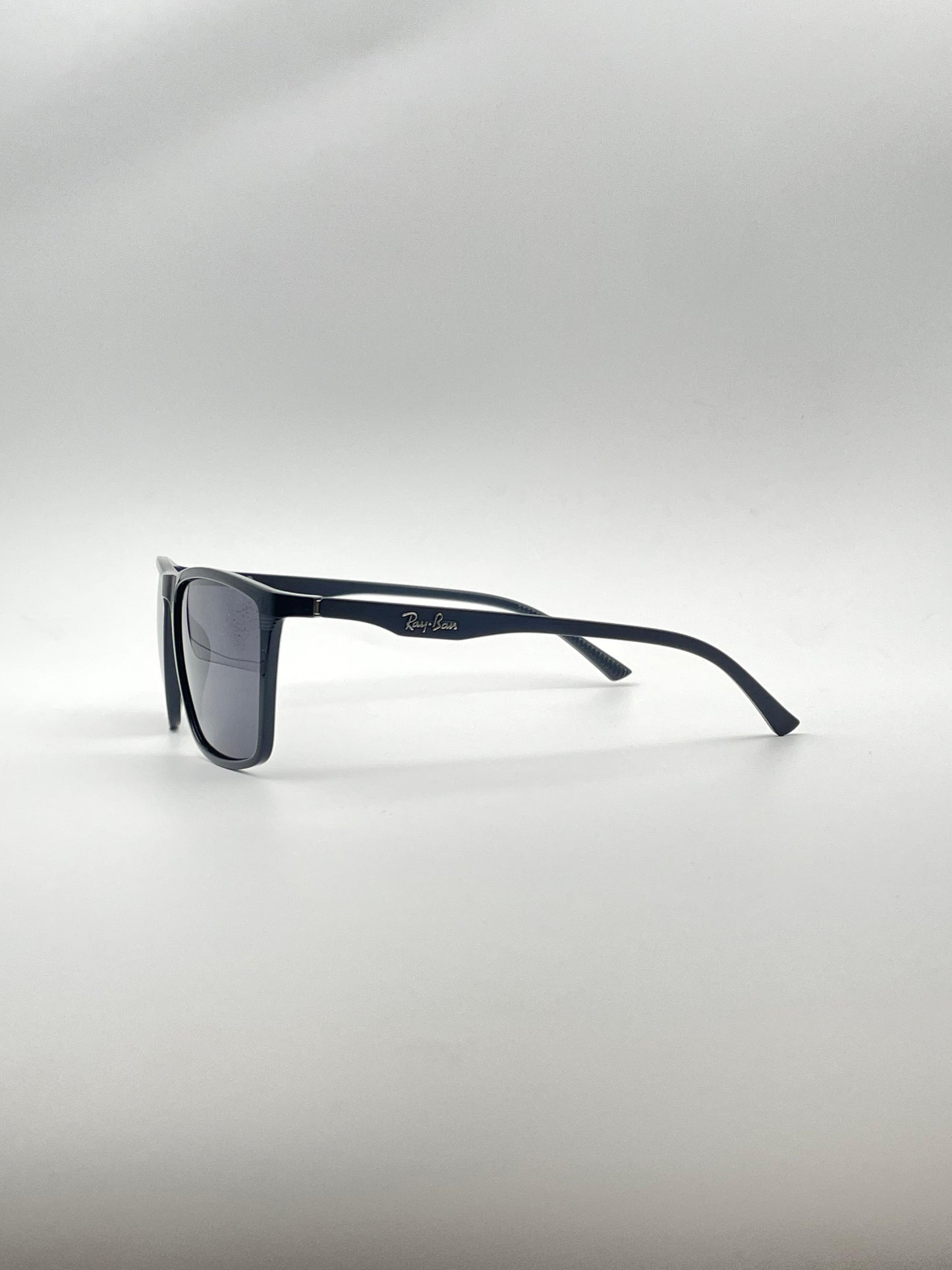 Acetate Black Frame Men Sunglasses-124
