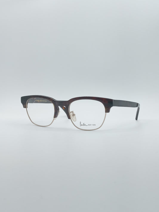 Angular Black Frame Unisex Optics-189
