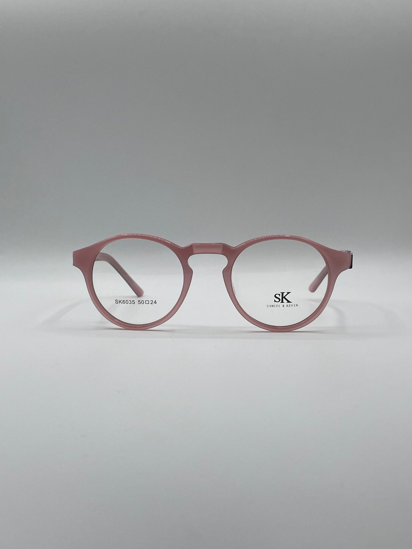 Circular pink Frame Unisex Optics-306