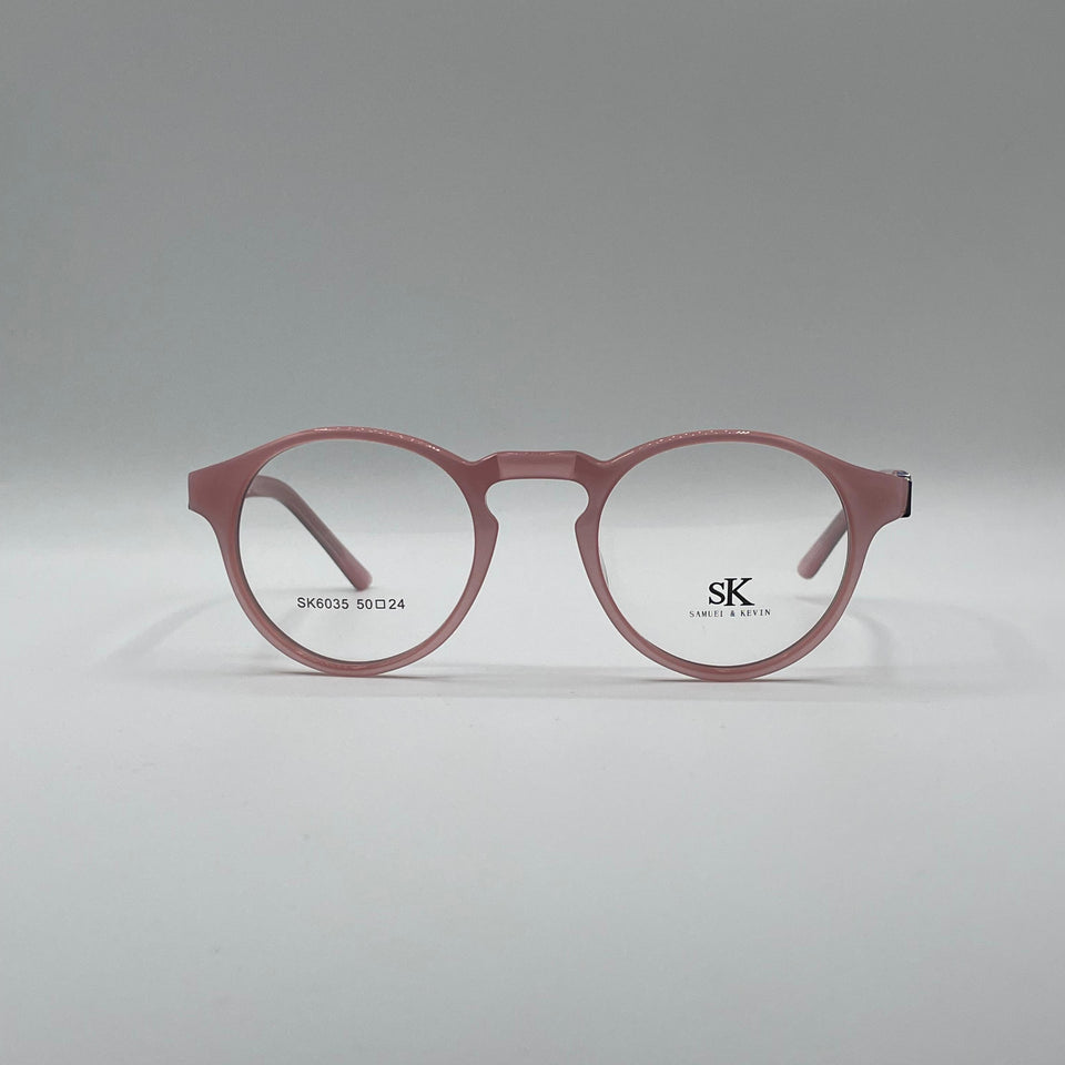 Circular pink Frame Unisex Optics-306