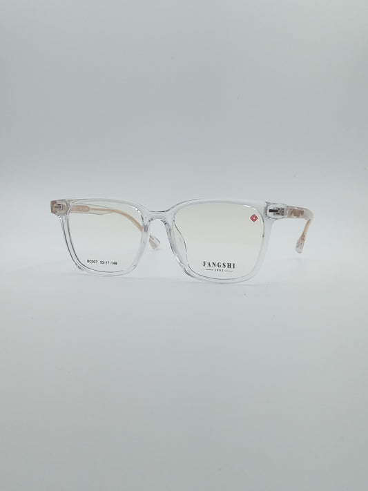 Acetate Translucent Frame Men's Optics-209