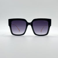 Acetate Black Frame Women's Sunglasses-092