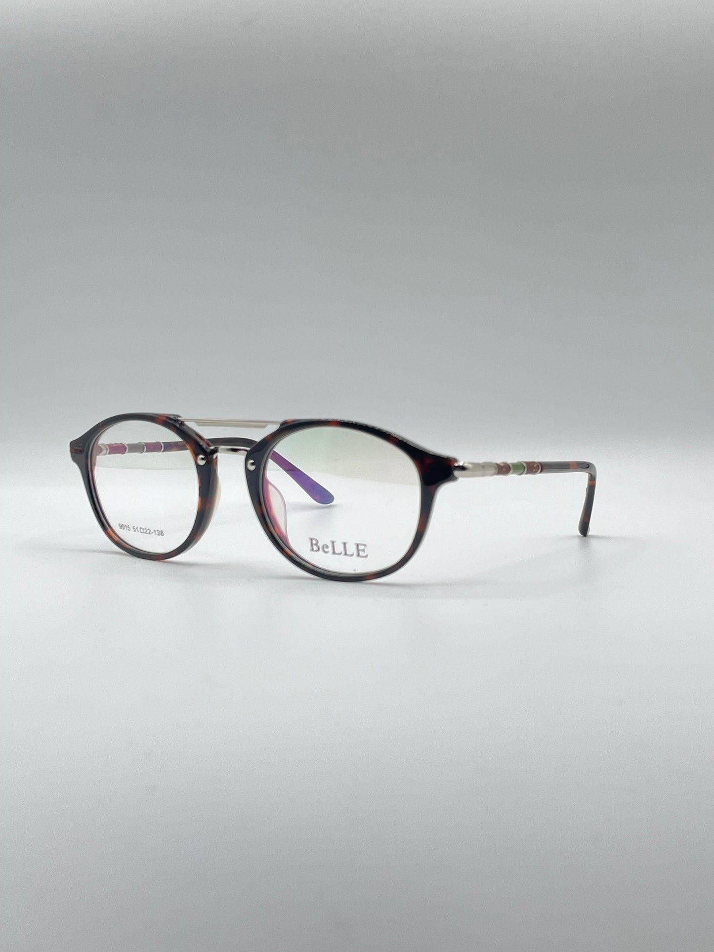 Circular Brown & Orange Frame Unisex Optics-305