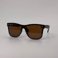 Brown polarized sunglasses with plasitc body-251