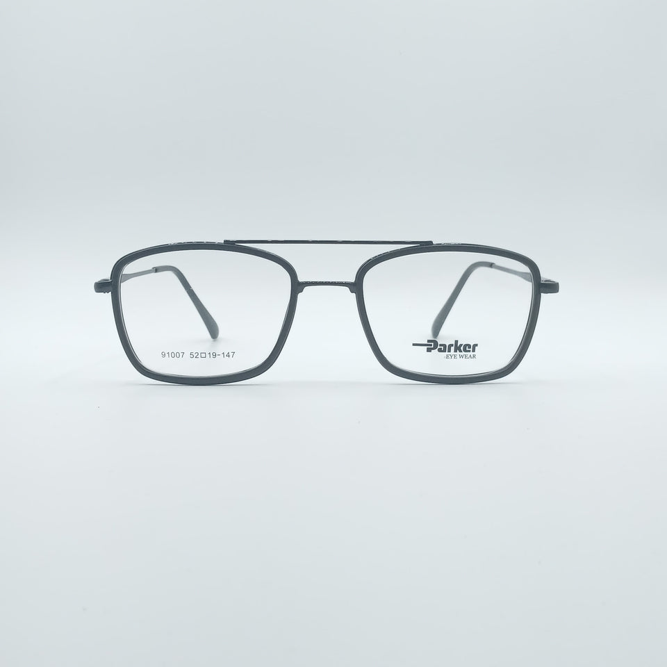 Angular Black Frame Men's Optics-123