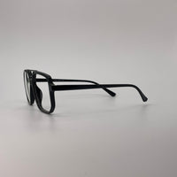 Square double-bridge Frame Optics-438