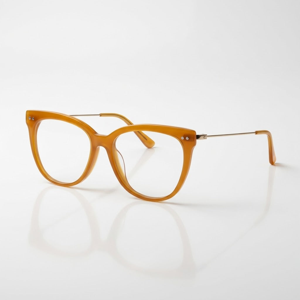 Cat eye optics-555