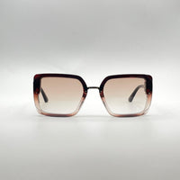 Acetate Brown & Golden Frame Women Sunglasses-116