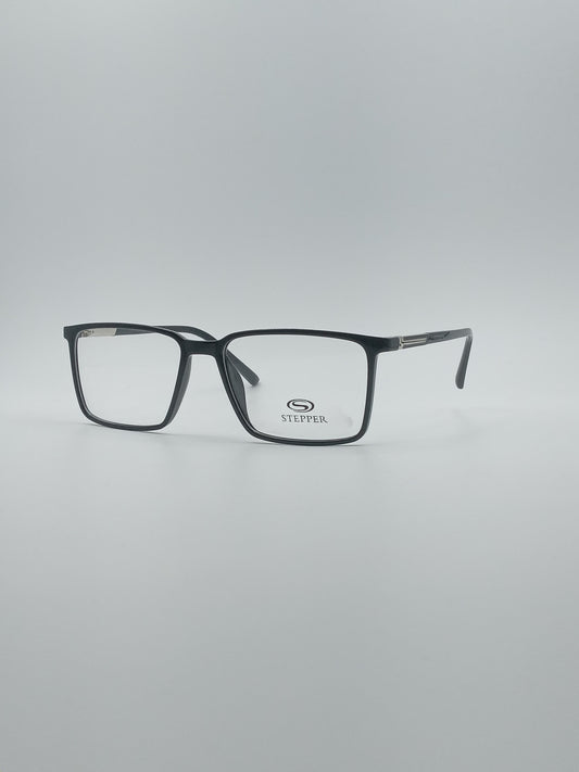 Acetate Black Frame Men's Optics-245