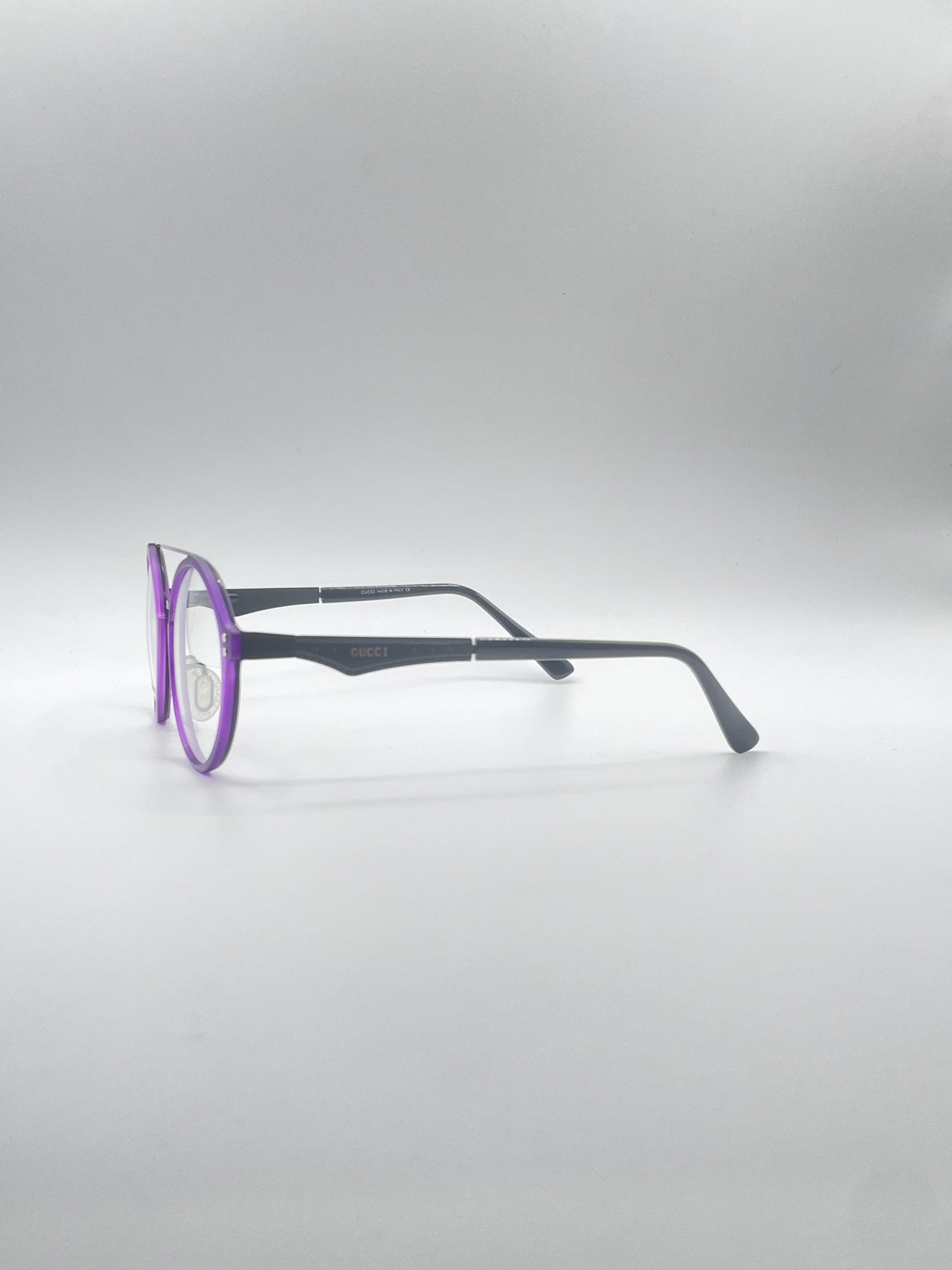 Circular Purple Frame Men's Optics-270