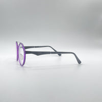 Circular Purple Frame Men's Optics-270