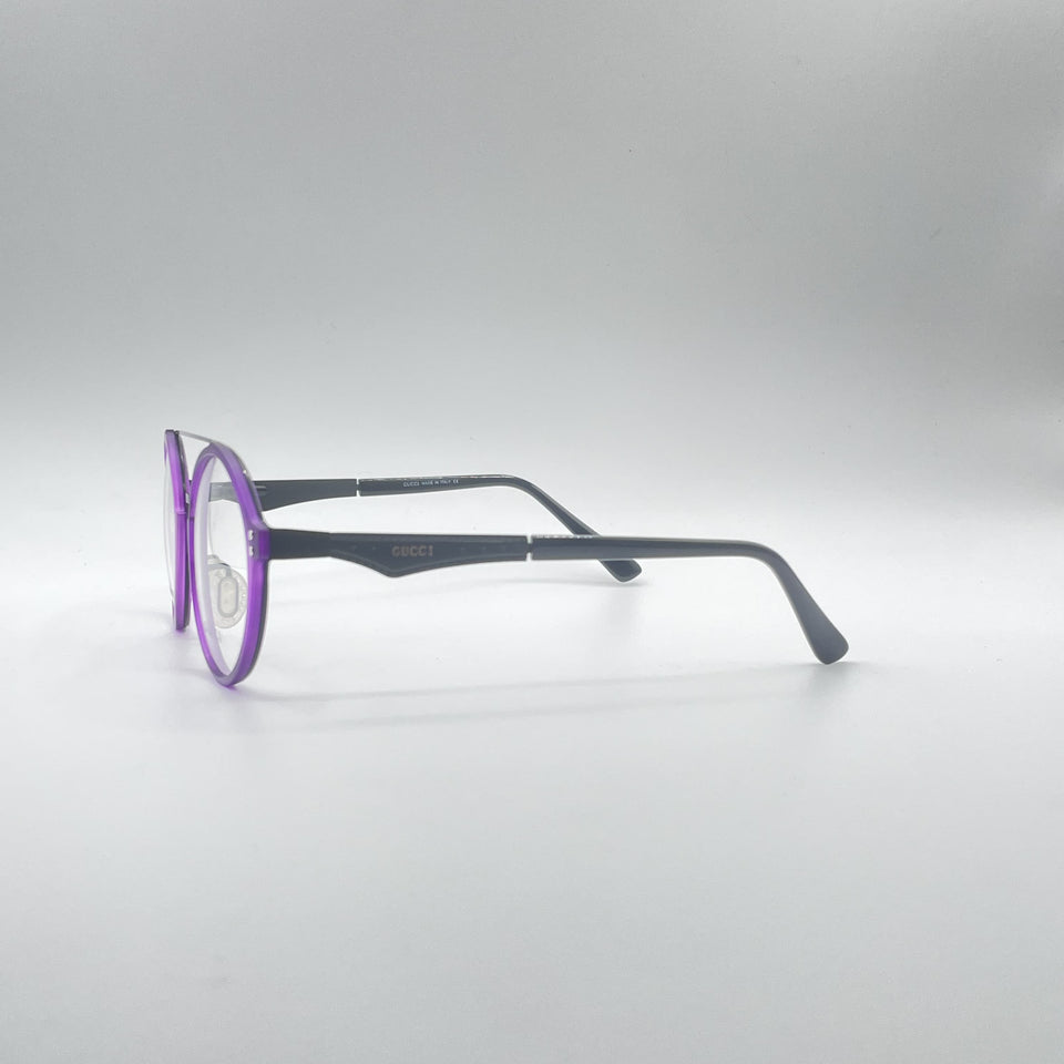 Circular Purple Frame Men's Optics-270