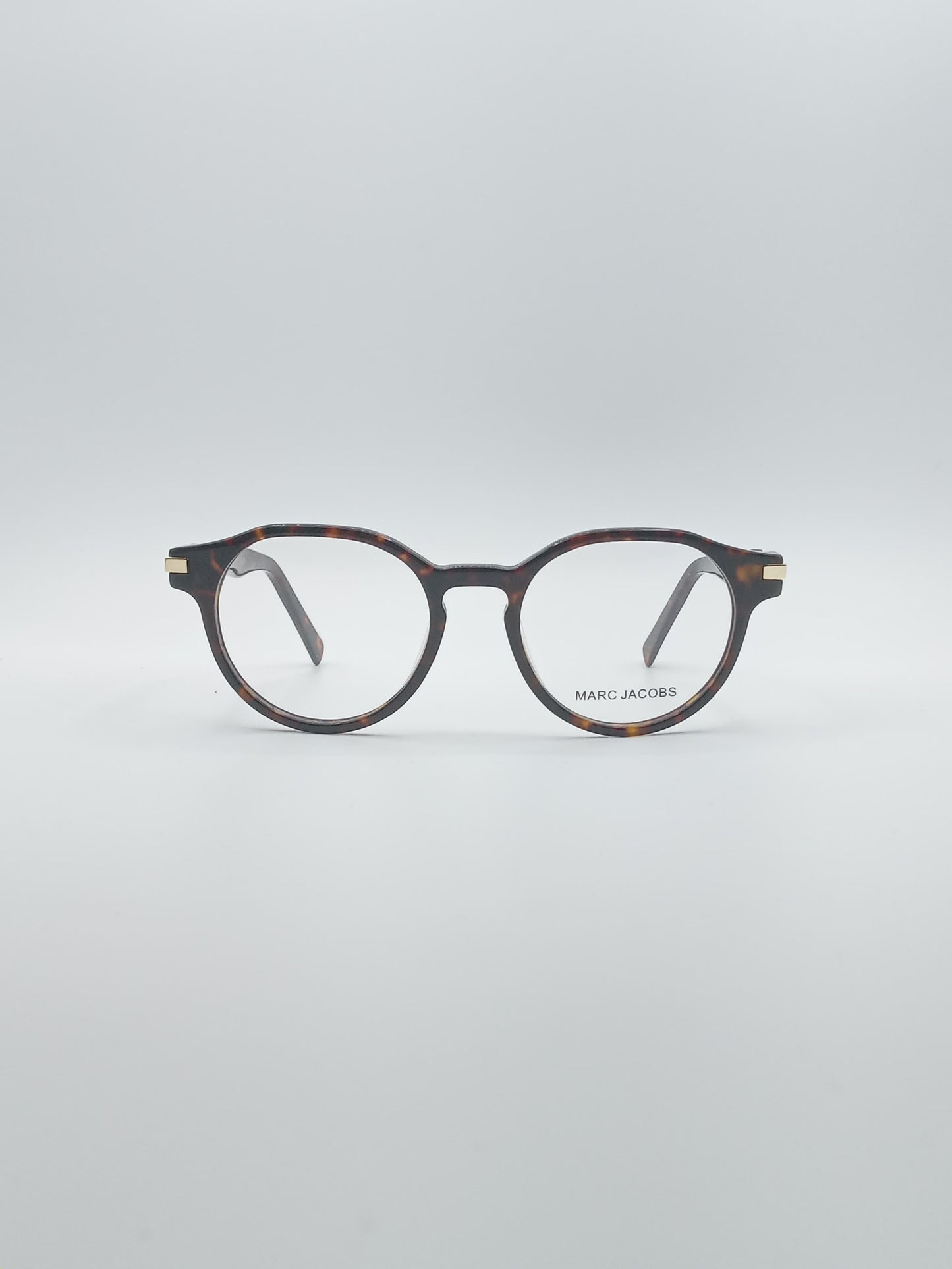 Circular Brown & Orange Frame Men's Optics-256