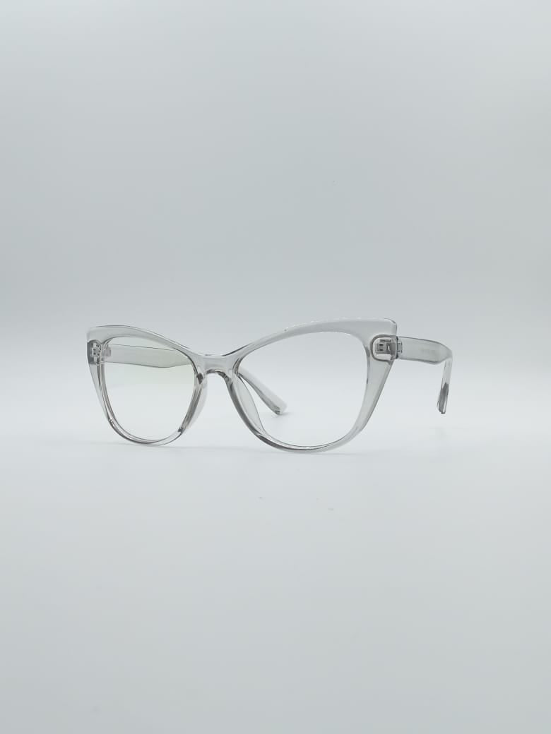Cat Eye Translucent Frame Women's Optics-092
