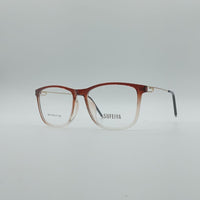 Acetate Brown & White Frame Women's Optics-051