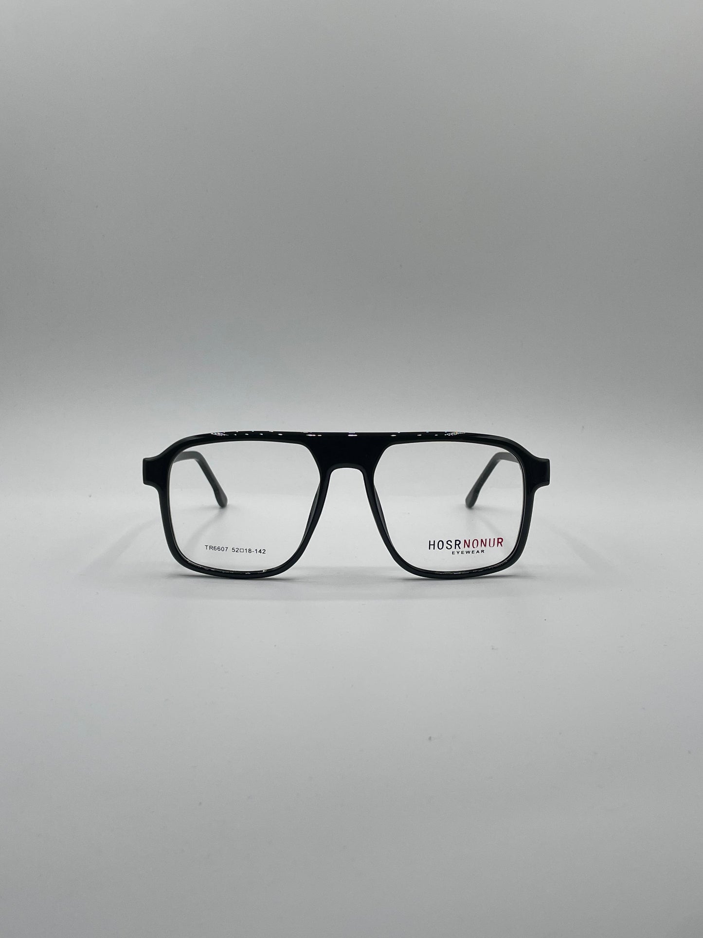 Retro Aviator Black Frame Optics-348
