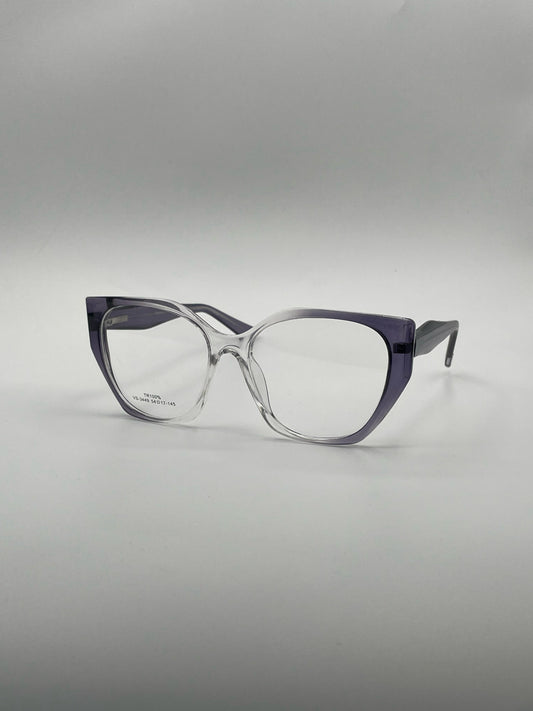 Cat Eye Black & White Frame Women's Optics-358