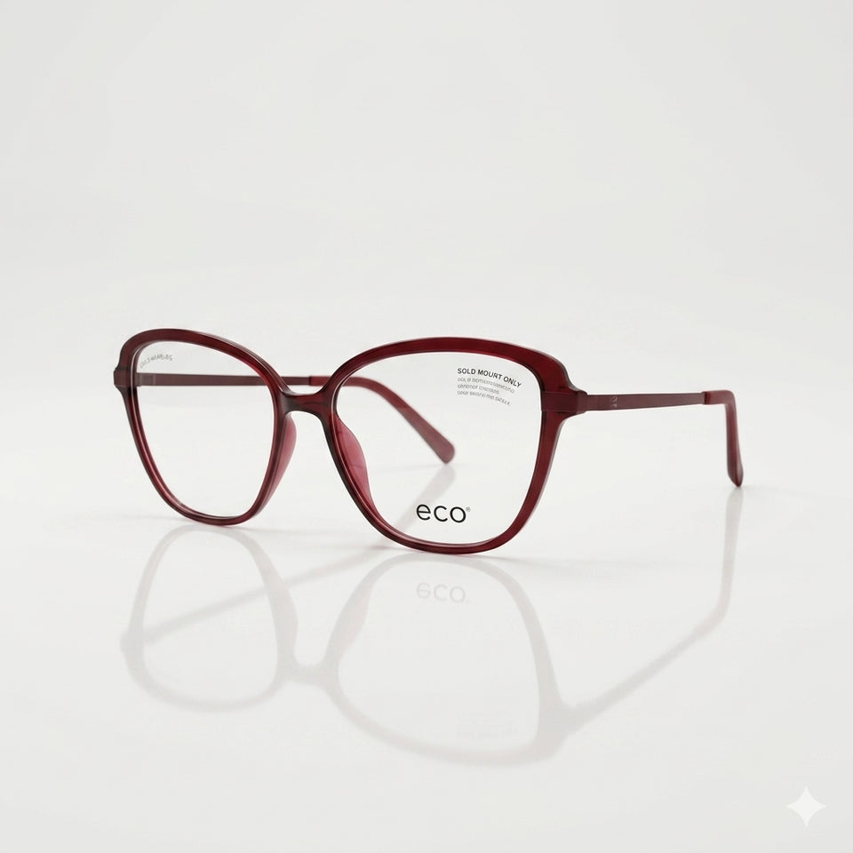 Soft style CAT-EYE optics-492