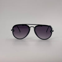 Black aviator type sunglass-259