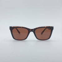 Acetate Brown Frame Women's Sunglasses-070