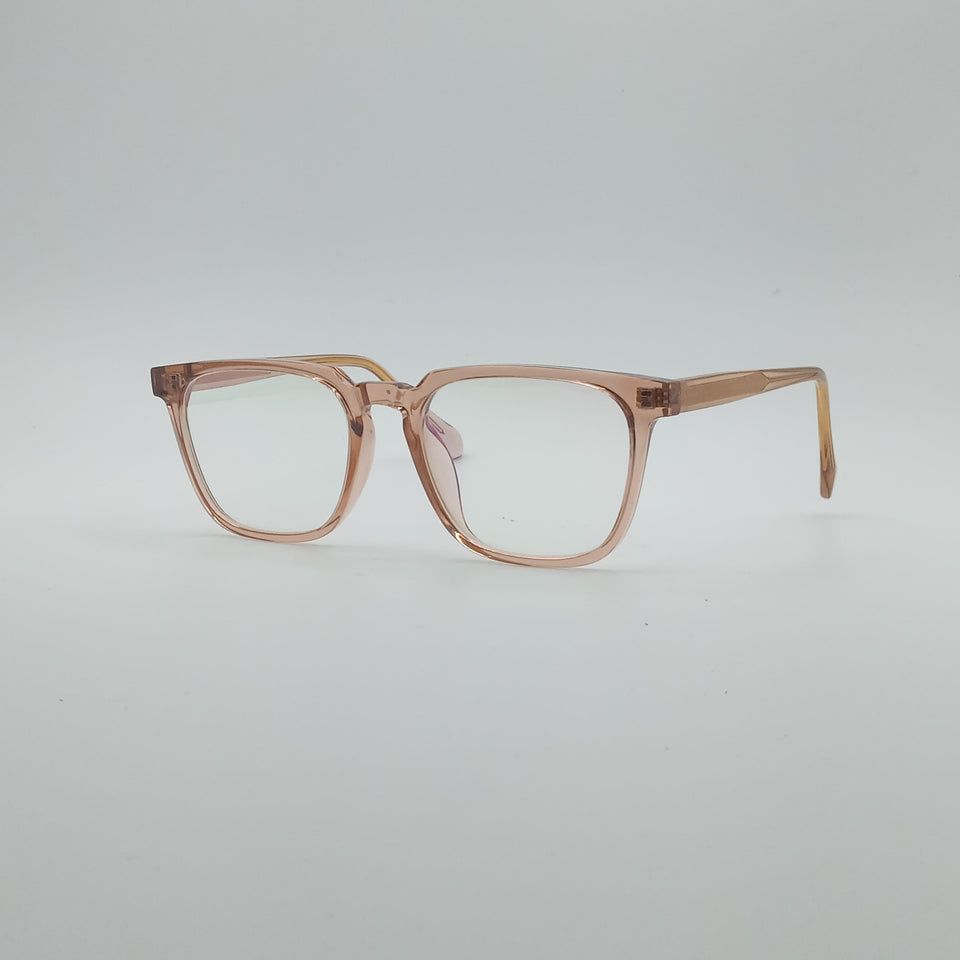 Acetate Golden Frame Men's Optics-210