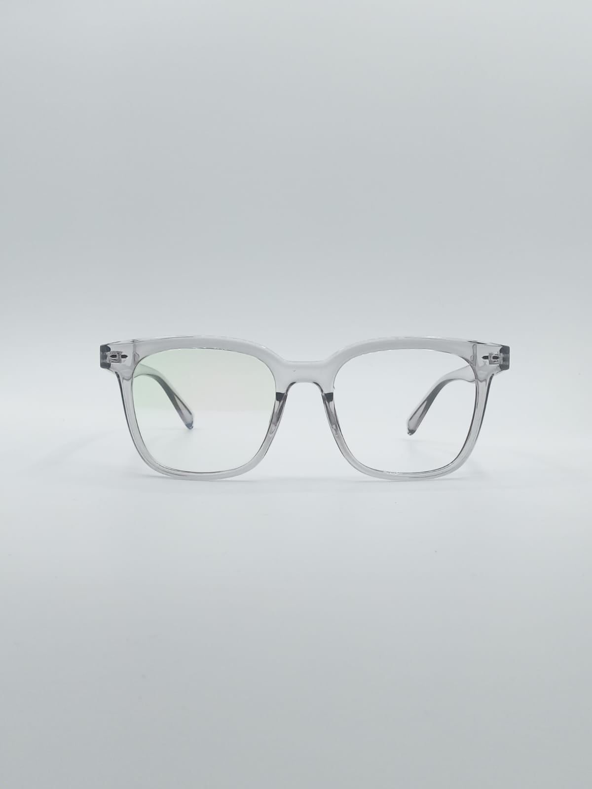 Acetate Grey Frame Unisex Optics-047