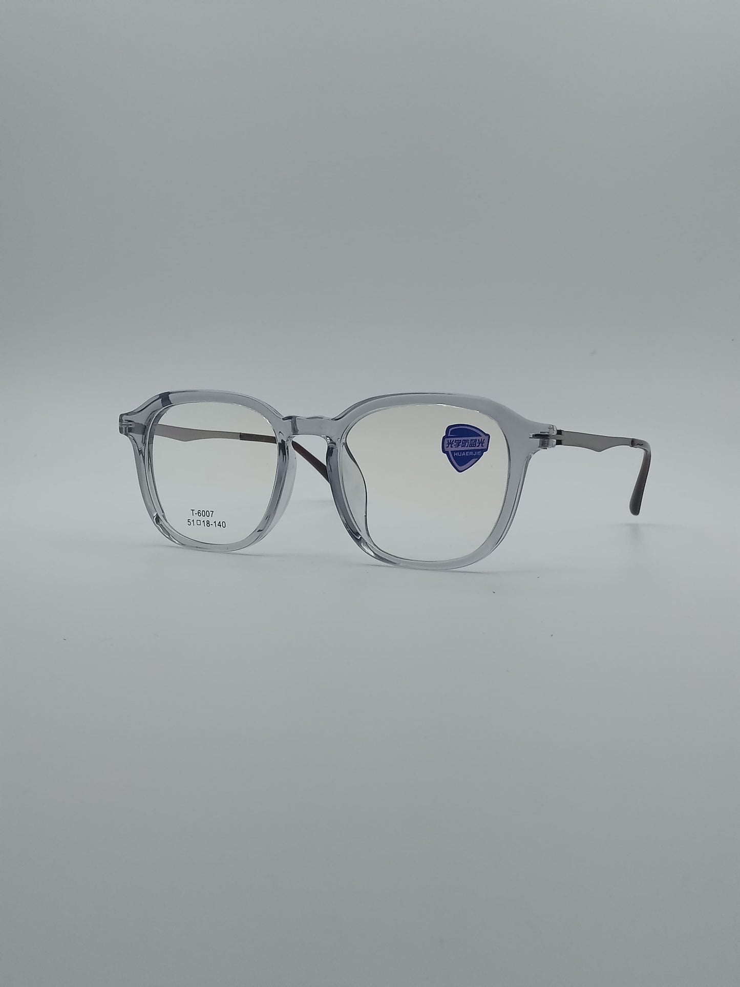Acetate Silver Frame Unisex Optics-162