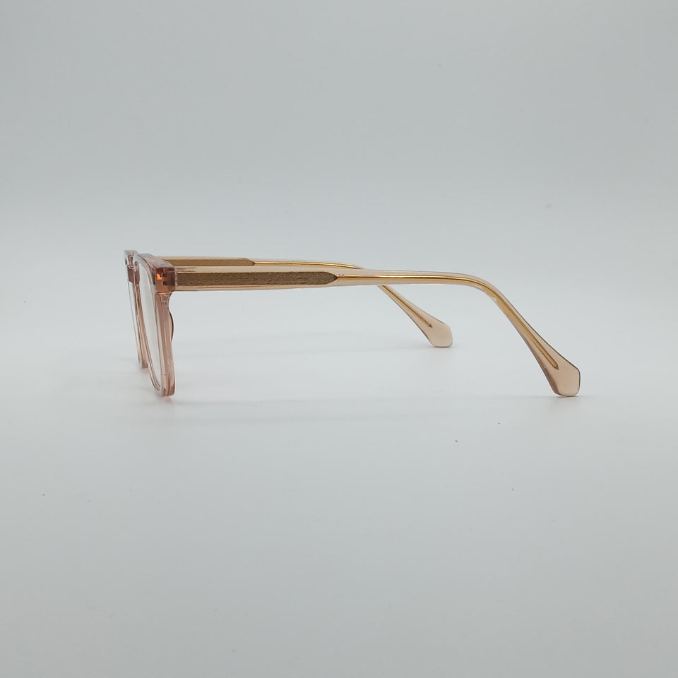 Acetate Golden Frame Men's Optics-210