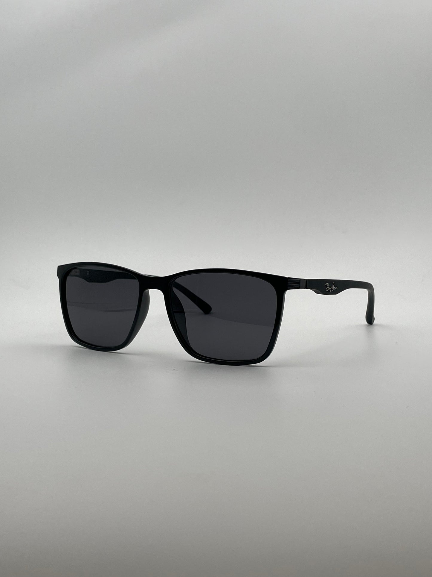Acetate Black Frame Men Sunglasses-121