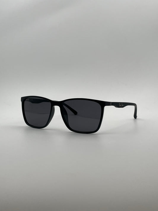 Acetate Black Frame Men Sunglasses-121
