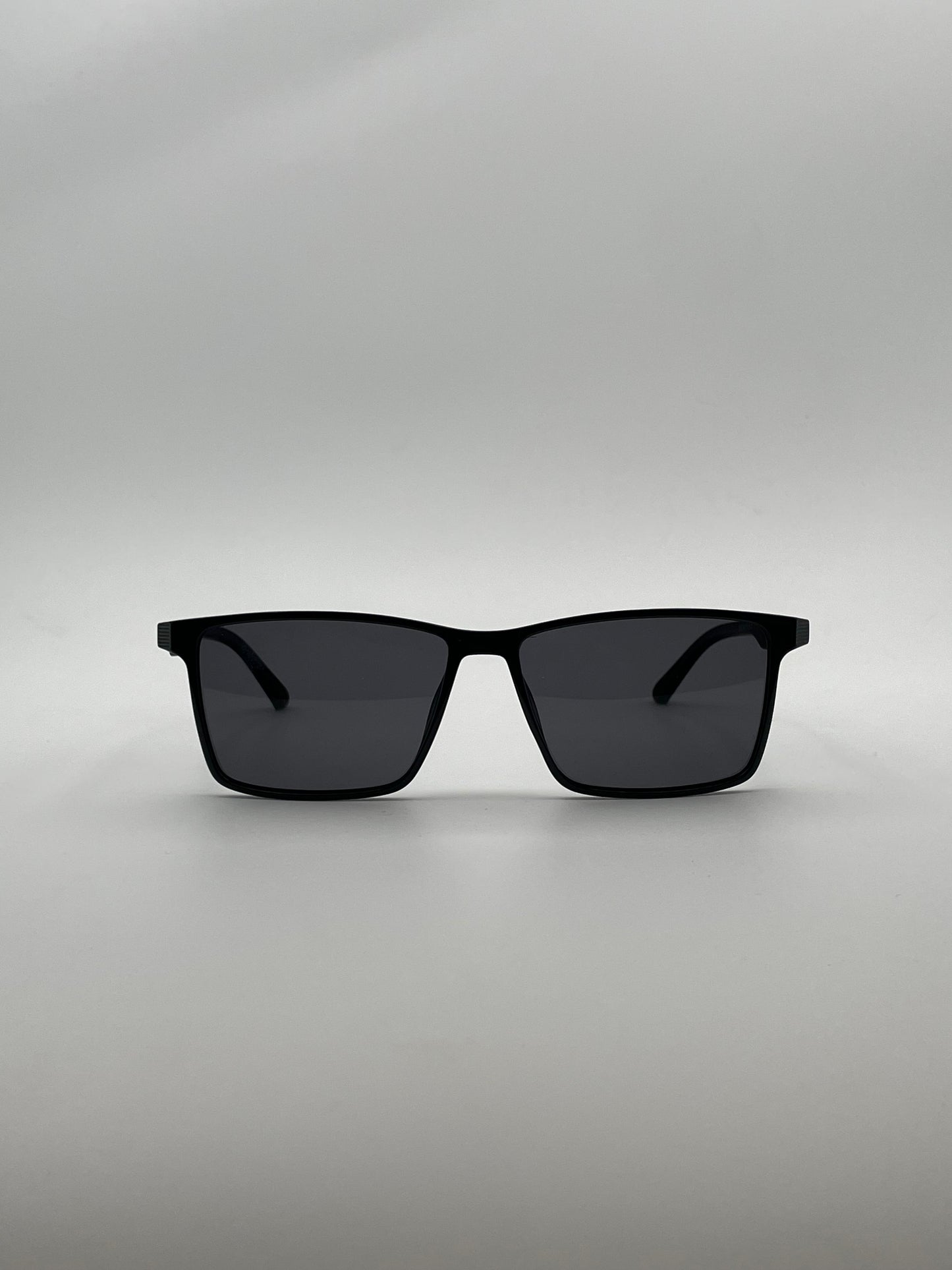Acetate Black Frame Men Sunglasses-123