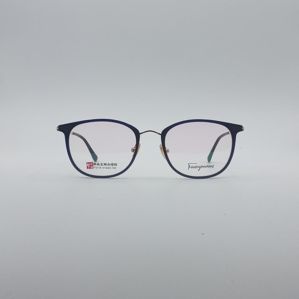 Acetate Black Frame Men's Optics-217