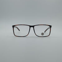 Angular Black & Orange Frame Men's Optics-205