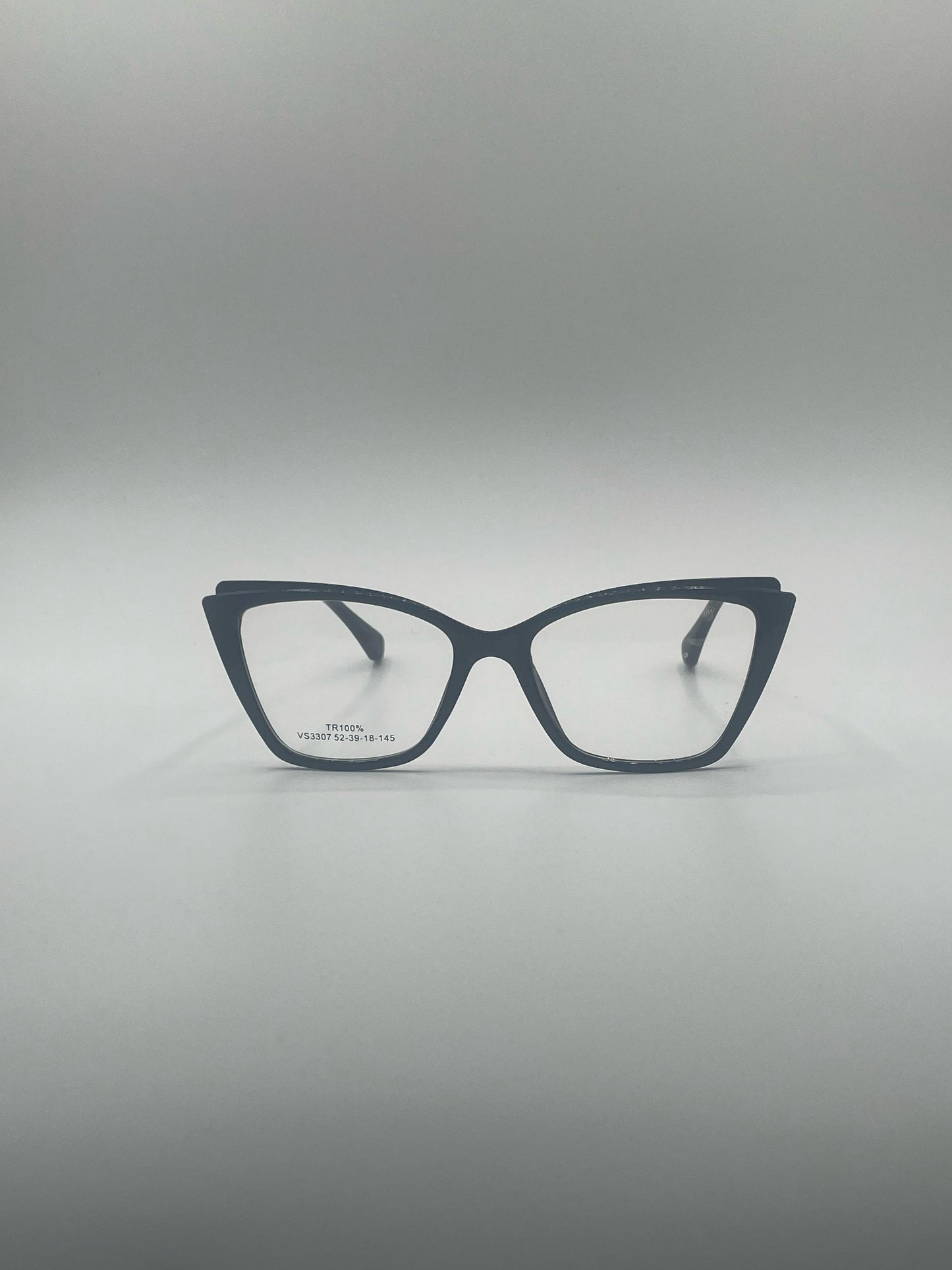 Cat Eye Black Frame Women's Optics-382