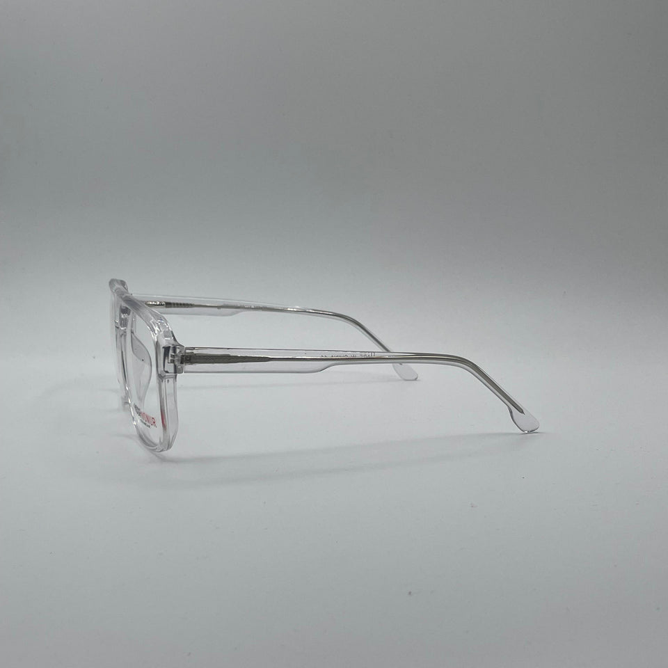 Retro Aviator Translucent Frame Optics-350