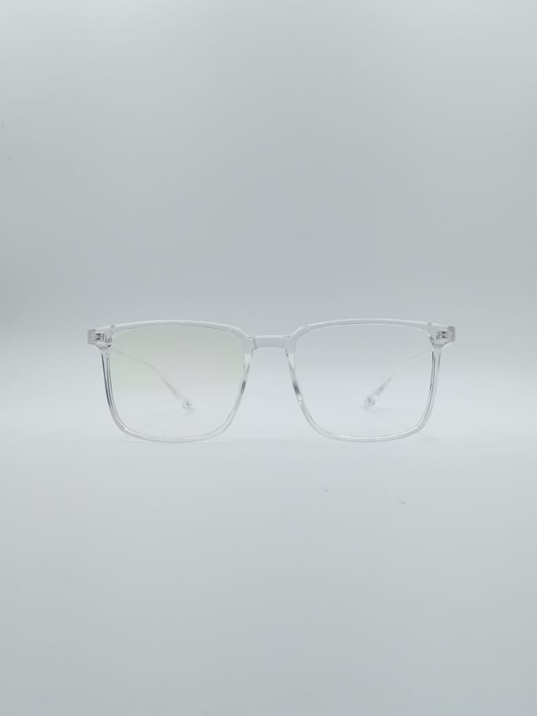 Acetate Translucent Frame Men's Optics-079