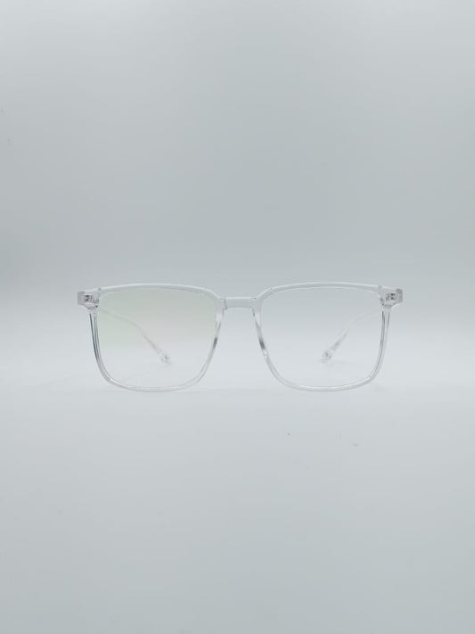 Acetate Translucent Frame Men's Optics-079