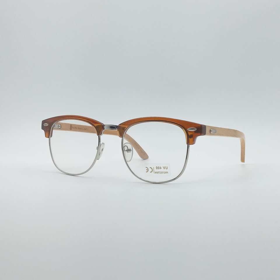 Acetate Brown Frame Unisex Optics-188