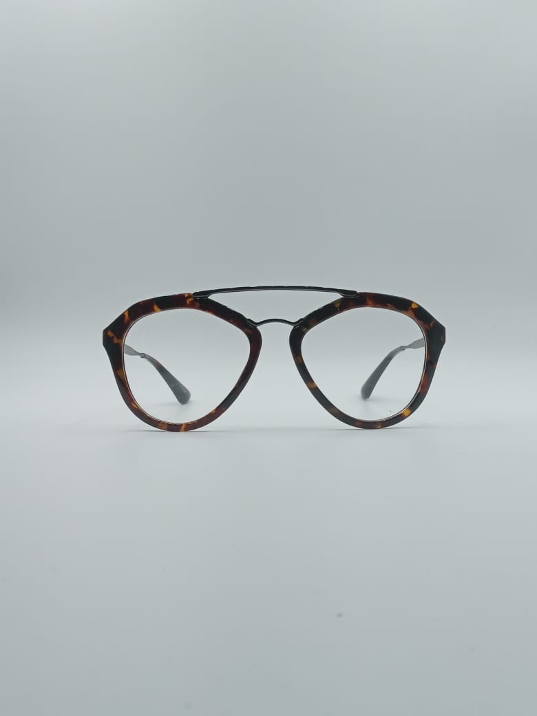 Aviator Tortoise Frame Unisex Optics-053