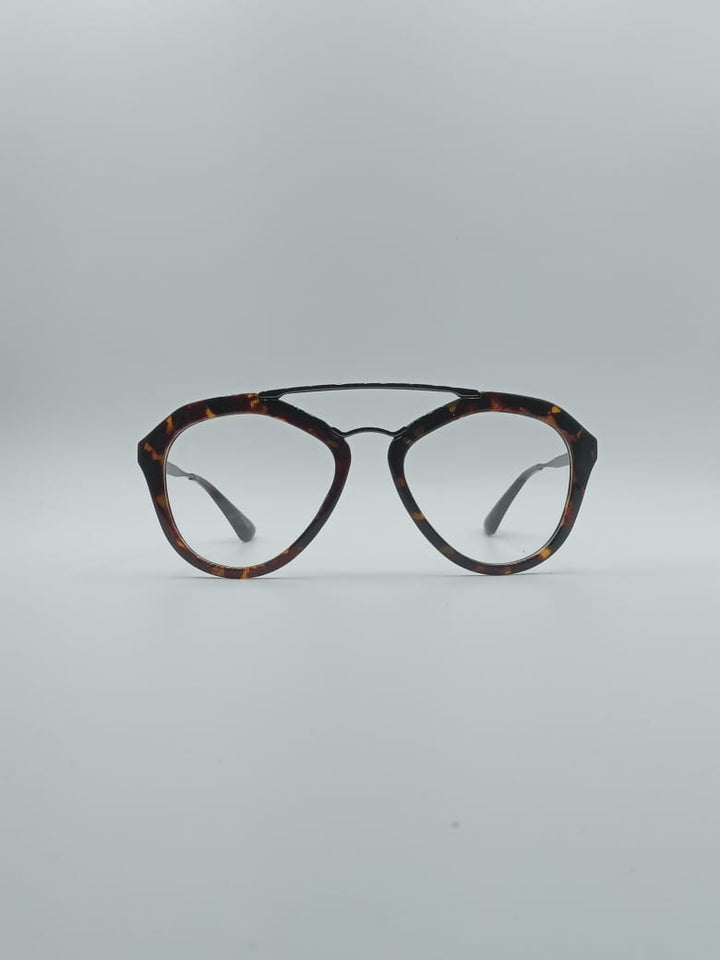 Aviator Tortoise Frame Unisex Optics-053